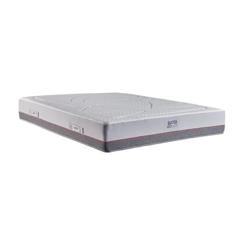 RESET SOFT - Matelas ressorts + mousse à mémoire et Bultex Nano 38kg/m3 